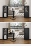 VAREXO Modern Sintered Stone Bar Table