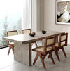 CEMENTO Wabi Sabi Solid Wood Dining Table