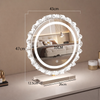 ORLINA Modern Glass Tabletop Mirror