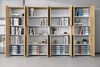 LEXON Contemporary Wooden Desk Shelf