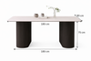 CRESTA Modern Sintered Stone Dining Table