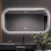 ELVANO Contemporary Glass Bathroom Mirror