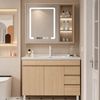 NOLARA Scandinavian Wooden Bathroom Vanity