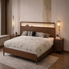 SAVIRO Japandi Wooden Bed Frame