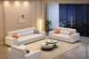 LUNARO Minimalistic Fabric Sofa