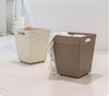 LAVORA Modern Leather Laundry Basket