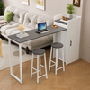 LUMIRA Contemporary Wooden Bar Table