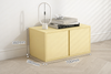 CREMON French Cream Wooden TV Console