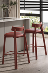 LUXEN Modern Wooden Bar Stool