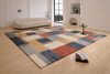 LUNARO Modern Fabric Rug