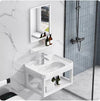 LUMIRA Contemporary Ceramic Wall-Mounted Sink