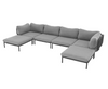 LANOVA Scandinavian Rattan Outdoor Sofa