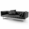 EDWAR Modern Leather Sofa