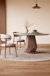 ELVORA Wabi Sabi Sintered Stone Dining Table