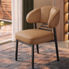 ZARENO Modern Leather Dining Chair