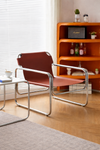 BAURO Industrial Leather Armchair