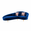 CURVO Modern Fabric Sofa