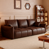 VARENO Modern Leather Sofa