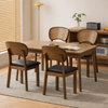 CALEN Scandinavian Leather Dining Chair