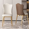 CLOUDO Modern Leather Dining Chair