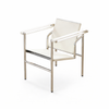 BRUNO Modern Leather Armchair