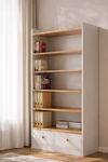 VARINO Modern Wooden Bookcase