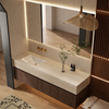 LUNORA Contemporary Wooden Bathroom Vanity