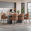 SAVINO Modern Leather Dining Chair