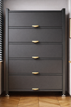 ORLENA Contemporary Metal Storage Cabinet