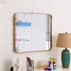 AUREN Modern Metal Bathroom Mirror