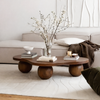 CLOUDA Wabi Sabi Wooden Coffee Table