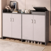 VARENO Contemporary Wooden Shoe Cabinet