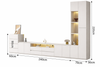 NORIVA Contemporary Sintered Stone TV Console