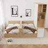 TWINORA Scandinavian Wooden Bed Frame