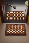 MORAVA Contemporary Fabric Bath Mat
