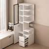 KAVIRO Contemporary Wooden Nightstand