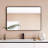NORVIK Scandinavian Metal Bathroom Mirror