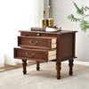 ALVORA Contemporary Wooden Nightstand