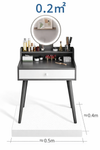 AVIRO Contemporary Wooden Storage Cabinet