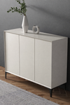 LUNARO Modern Wooden Shoe Cabinet