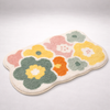 NIVORA Contemporary Fabric Bath Mat