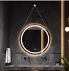 AVIOR Contemporary Metal Bathroom Mirror