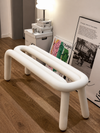 NOVARI Contemporary Metal Bench