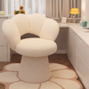 FLORIN Minimalistic Boucle Vanity Stool