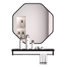 VALTOR Contemporary Metal Bathroom Mirror