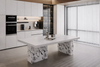 LIVARO Modern Sintered Stone Dining Table