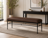 VELMOR Modern Velvet Bench