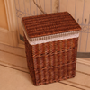 LUNARO Contemporary Rattan Laundry Hamper