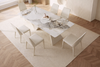 NELARO Modern Sintered Stone Dining Table
