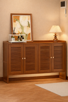 BAMORA Contemporary Wooden Shoe Cabinet